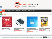 Tablet Screenshot of gadgetcatch.com